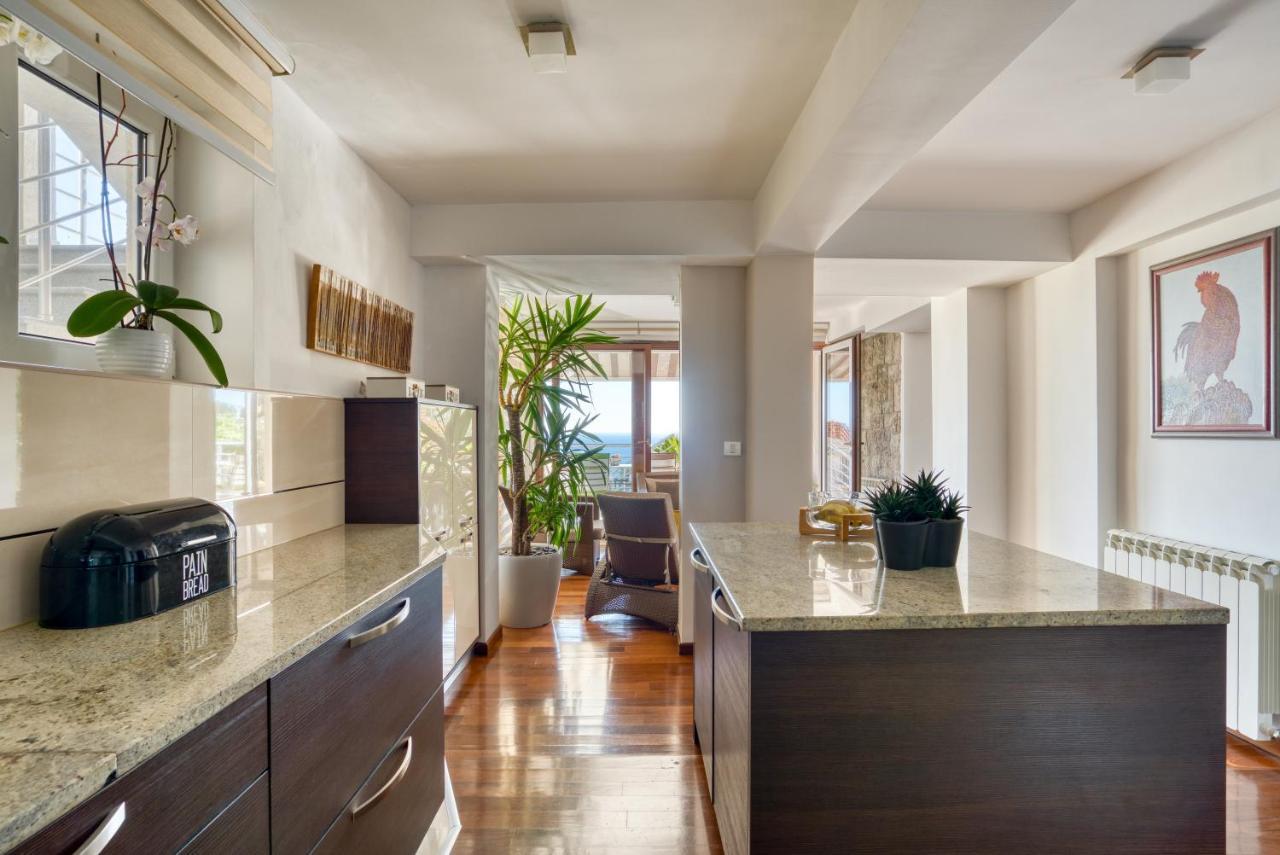 Apartman Marija Lux Ilha Sveti Stefan Exterior foto